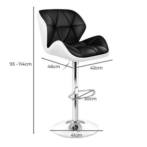 Willa Gas Lift Adjustable Bar Stools