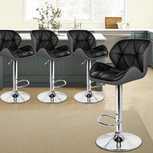 Willa Gas Lift Adjustable Bar Stools
