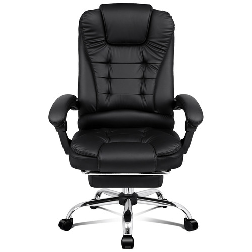 Galini PU Leather Heated Massage Office Chair