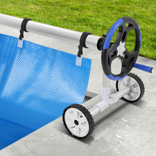 ALFORDSON Pool Cover Roller Straps Kit 8PCS Swimming Pool Blanket Atta –  Black Lord