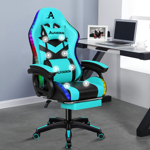 Maximus-LED-Gaming-Massage-Office-Chair-with-Footrest