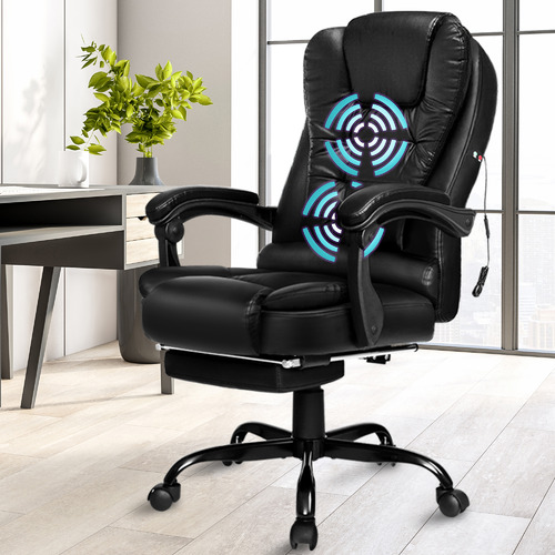 Lincoln-Faux-Leather-Massage-Executive-Chair-with-Footrest