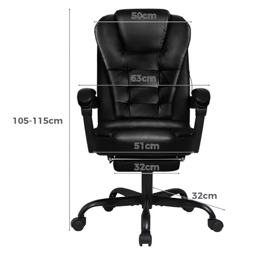 Lincoln-Faux-Leather-Massage-Executive-Chair-with-Footrest