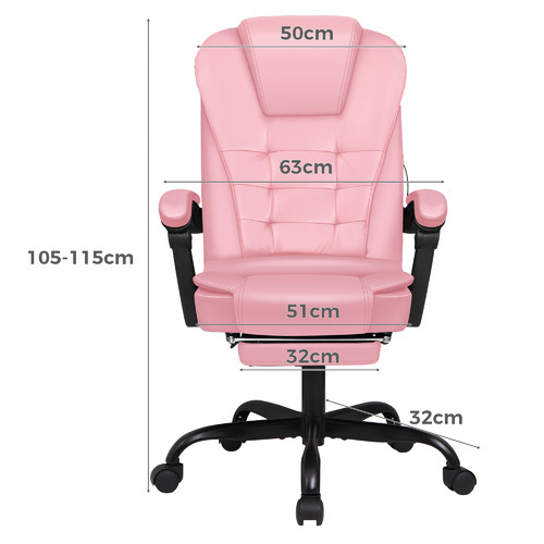 Lincoln-Faux-Leather-Massage-Executive-Chair-with-Footrest