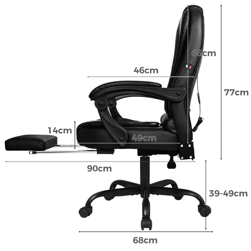 Lincoln-Faux-Leather-Massage-Executive-Chair-with-Footrest