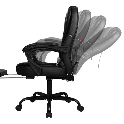 Lincoln-Faux-Leather-Massage-Executive-Chair-with-Footrest