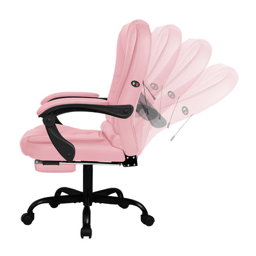 Lincoln-Faux-Leather-Massage-Executive-Chair-with-Footrest