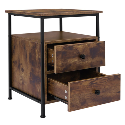 HoxtonRoom Viktor 2 Drawer Bedside Tables | Temple & Webster