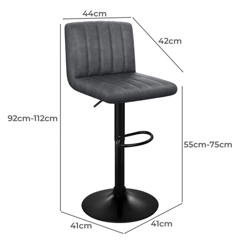 HoxtonRoom Kelsey Adjustable Barstools Temple & ster