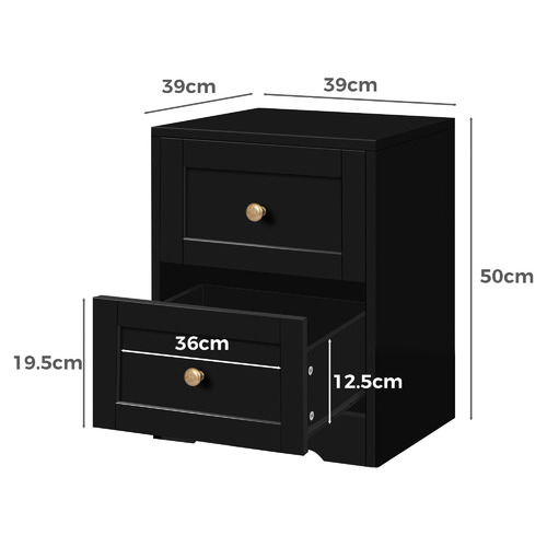 Willow-2-Drawer-Bedside-Table