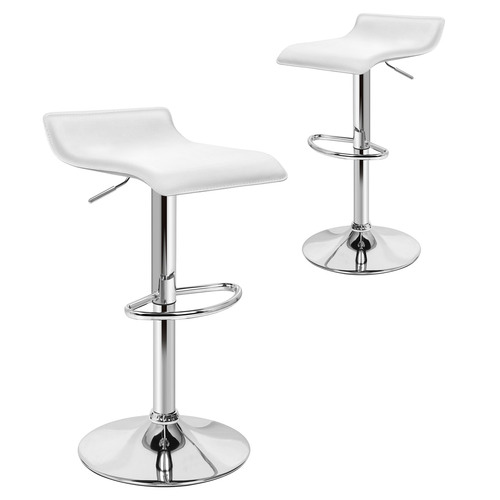 Carlos Faux Leather Adjustable Barstools