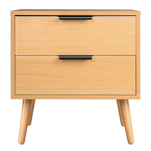 Sebastian 2 Drawer Bedside Table