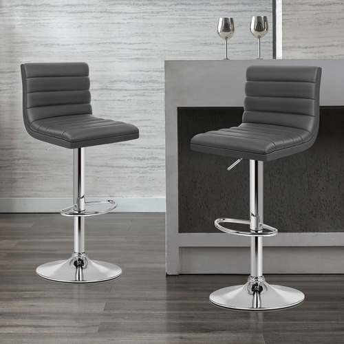 Tristan Faux Leather Adjustable Barstools