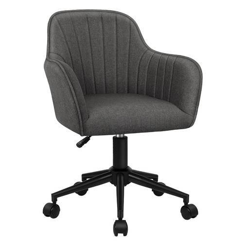Mathias Linen Office Chair