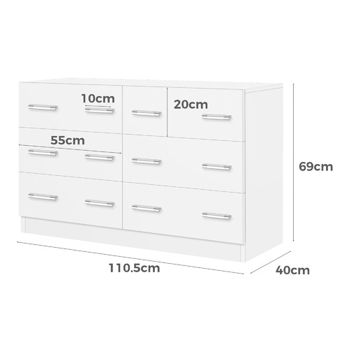 HoxtonRoom Allanis 6 Drawer Chest Temple & ster