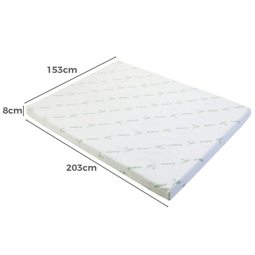 HoxtonRoom 8cm Memory Foam Mattress Topper Temple & ster