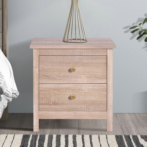 Hoxtonroom Geoffrey Drawer Bedside Table Temple Webster