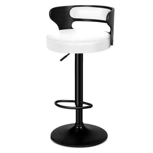 Ackley Faux Leather Adjustable Barstools