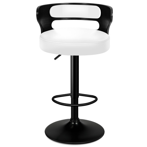 Ackley Faux Leather Adjustable Barstools
