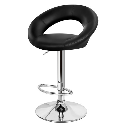 Sawda Faux Leather Adjustable Barstools