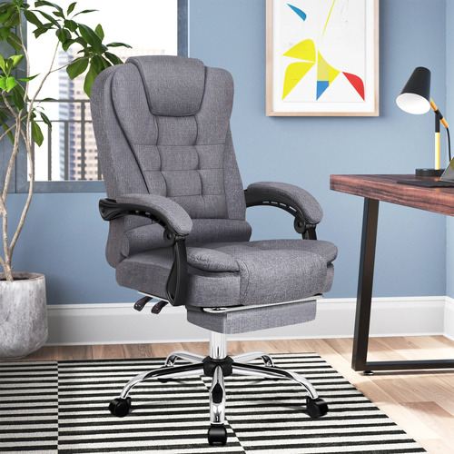 Kai Linen Office Chair