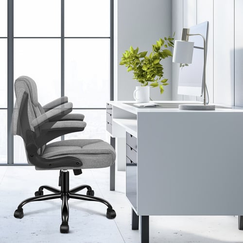 Oaklynn Linen Office Chair