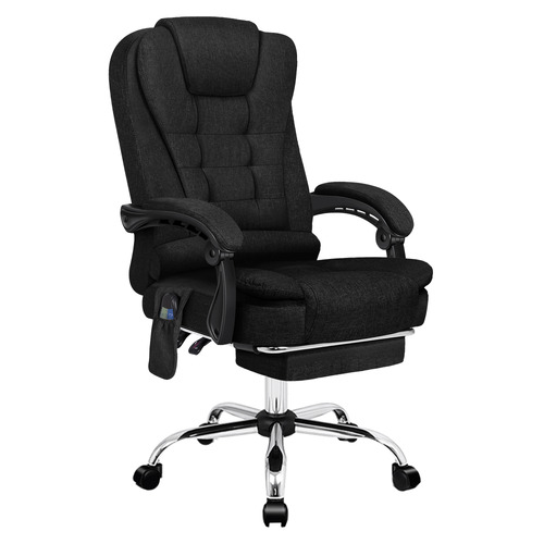 Greyson Linen Office Chair