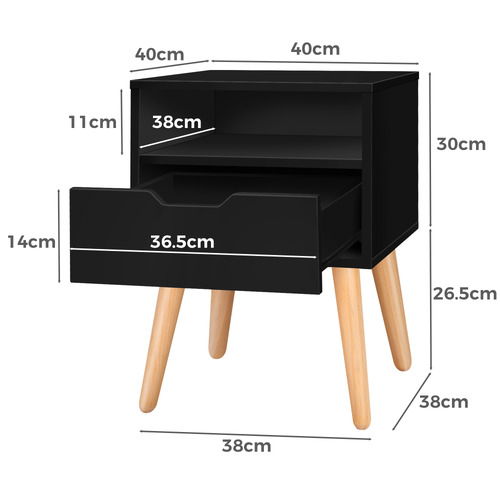 Theo Bedside Table Temple & ster