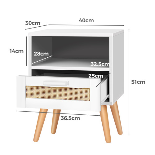 Valentin Bedside Table