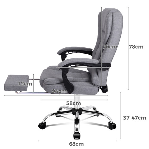 Kai Linen Office Chair