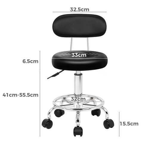 Marcus Faux Leather Drafting Chair