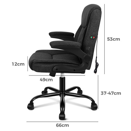 Oaklynn Linen Office Chair