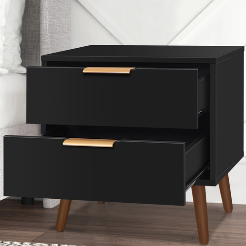 Sebastian 2 Drawer Bedside Table