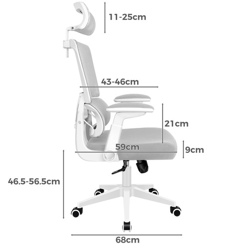 Justice Mesh & Fabric Office Chair