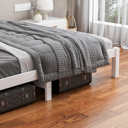 White-Hazel-Pine-Wood-Bed-Frame
