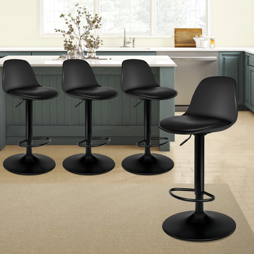 Povel PU Leather Adjustable Barstools