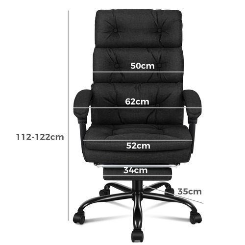 Karsten Executive Chair with Footrest