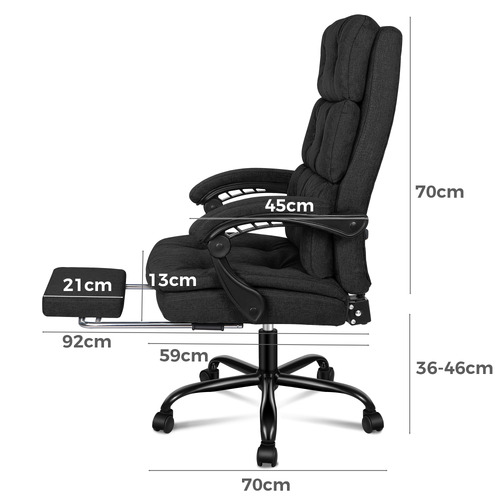 Karsten Executive Chair with Footrest
