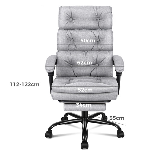Karsten Executive Chair with Footrest