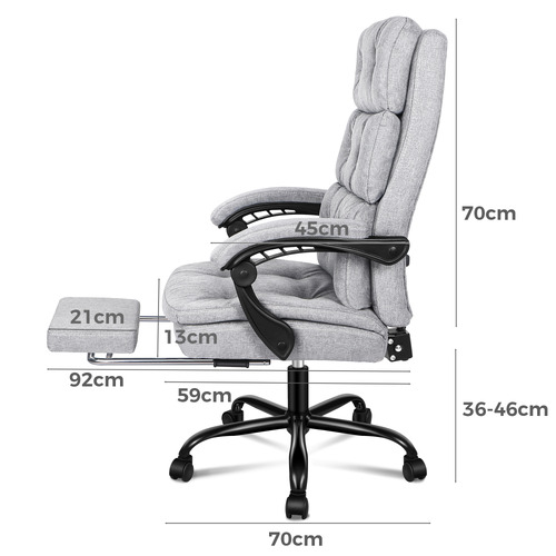 Karsten Executive Chair with Footrest