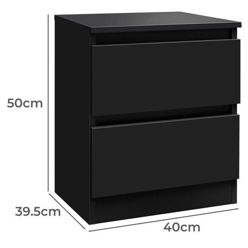 Sabrina 2 Drawer Bedside Tables