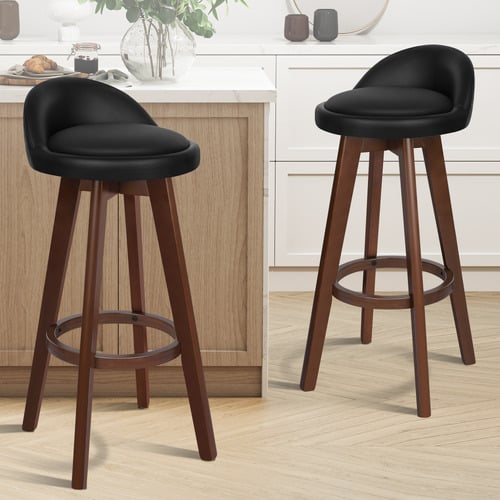 81.5cm Lorenz Faux Leather Barstools