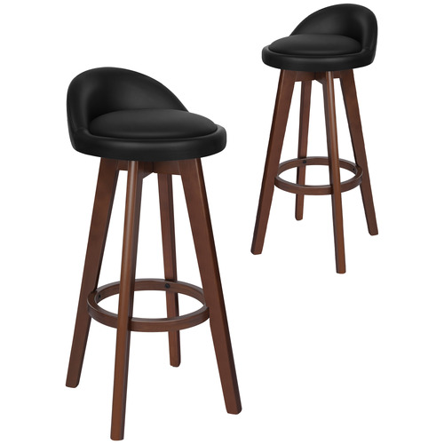 81.5cm Lorenz Faux Leather Barstools