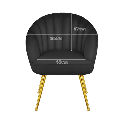 Franco Velvet Armchair