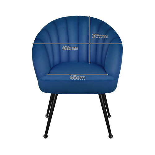 Franco Velvet Armchair