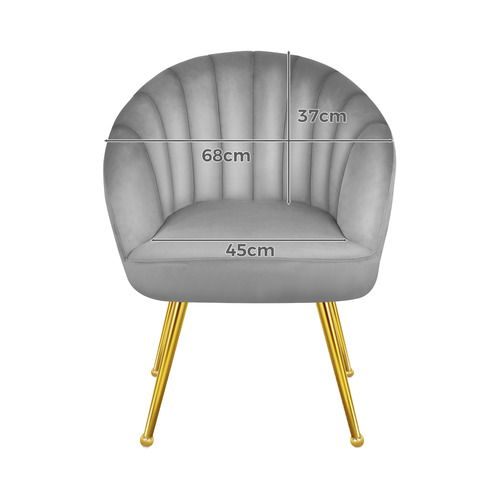 Franco Velvet Armchair