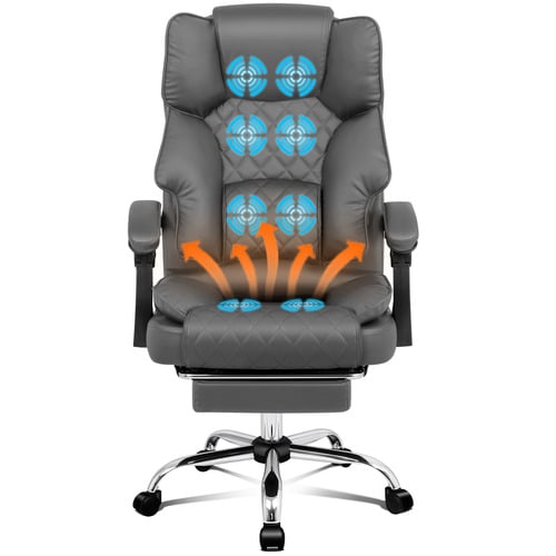 Rory II Gaming Massage Office Chair with Footrest