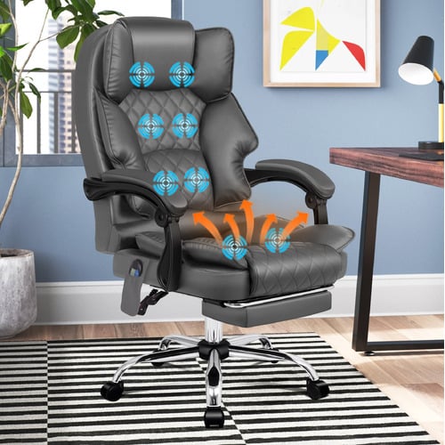 Rory II Gaming Massage Office Chair with Footrest