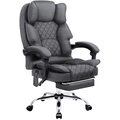 Rory Executive Massage Chair with Heated Fabric Seat