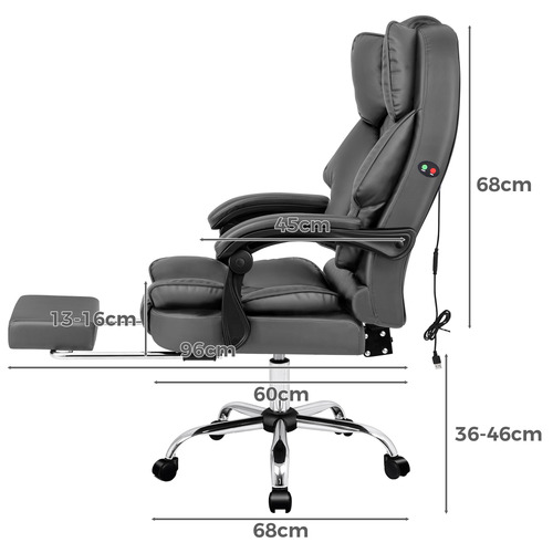 Rory I Massage Executive Chair with Footrest